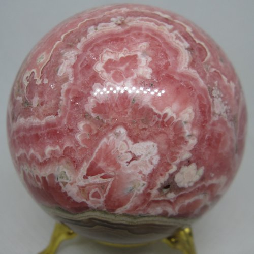 Rhodochrosite sphere Rhodochrosite sphere