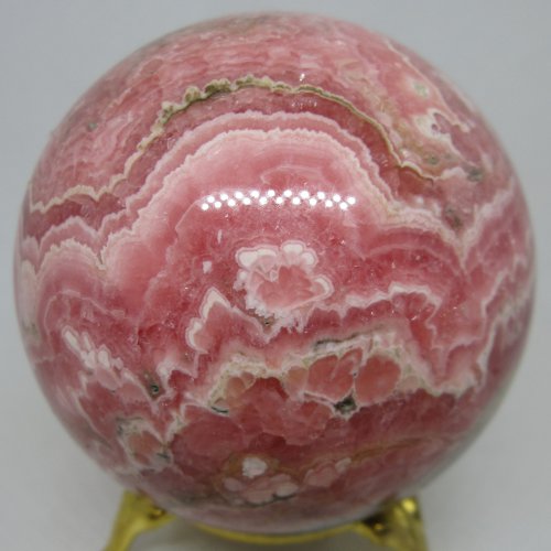 Rhodochrosite sphere Rhodochrosite sphere