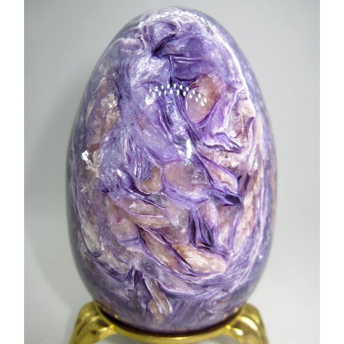 Charoite egg