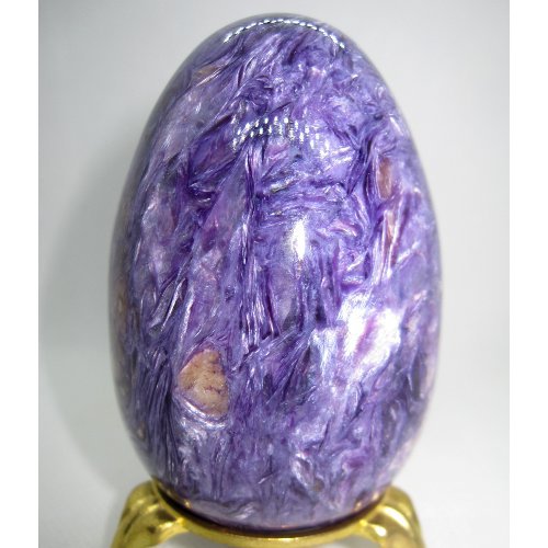 Charoite egg Charoite egg