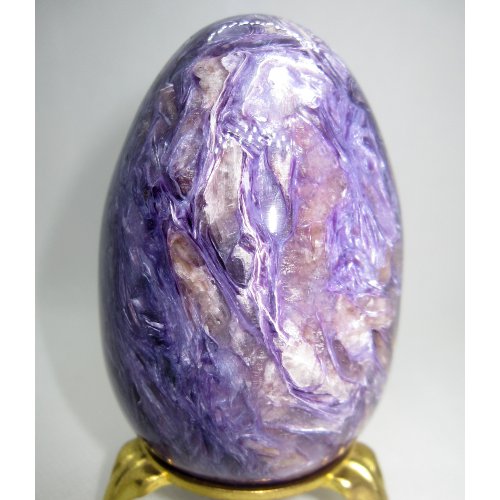 Charoite egg Charoite egg