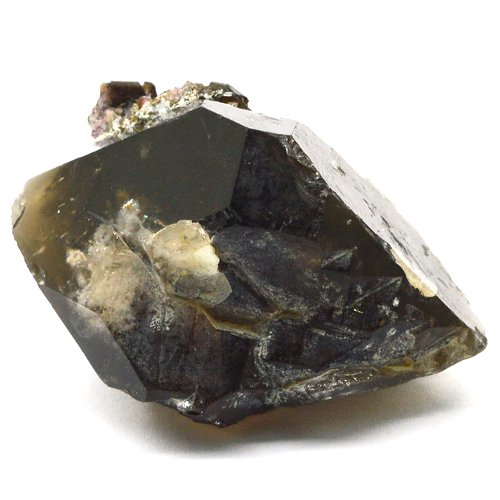 Smoky quartz crystal