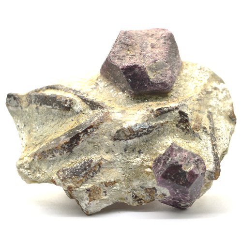 Almandine crystals