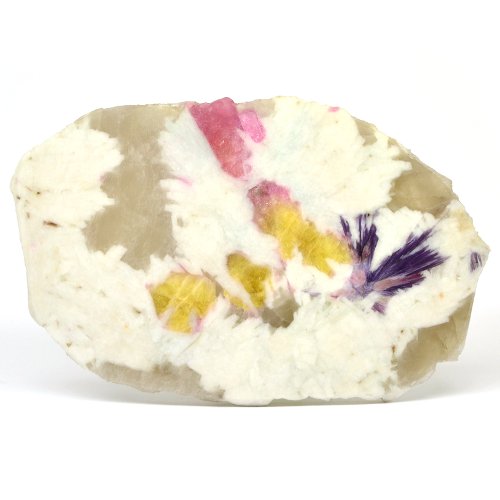 Tourmaline slice Tourmaline slice