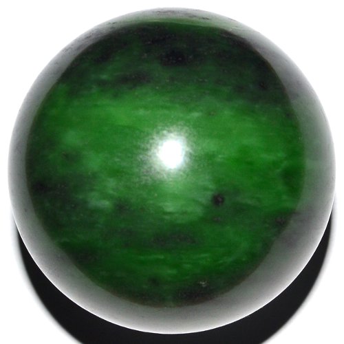 Nephrite sphere