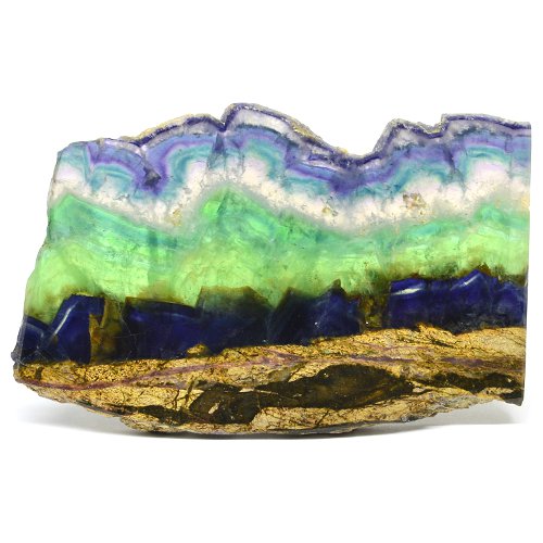 Fluorite slice