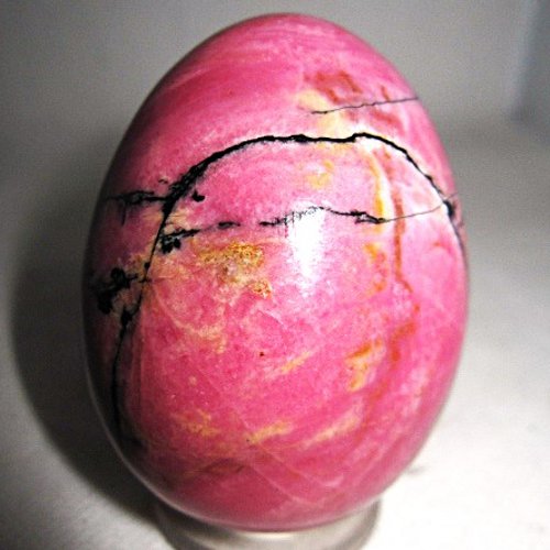 Rhodonite egg