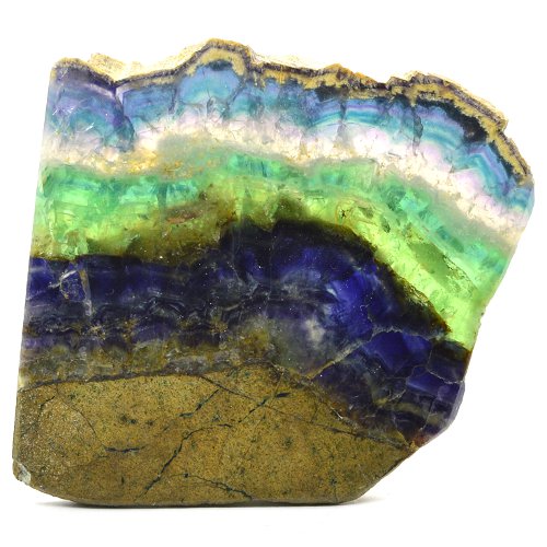 Fluorite slice