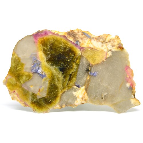 Tourmaline slice