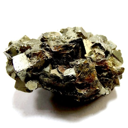 Pyrite crystals