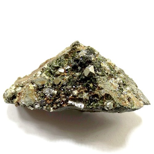 Pyrite crystals