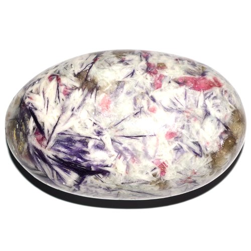 Lepidolite pebble Lepidolite pebble