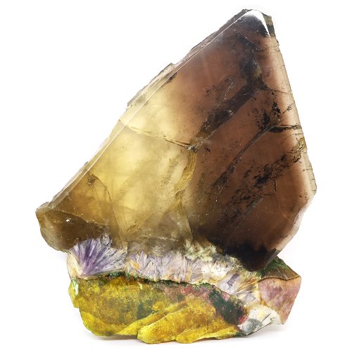 Smoky quartz specimen