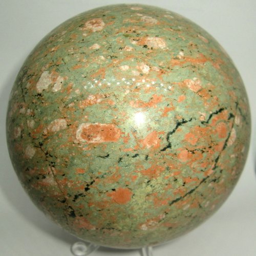 Unakite sphere