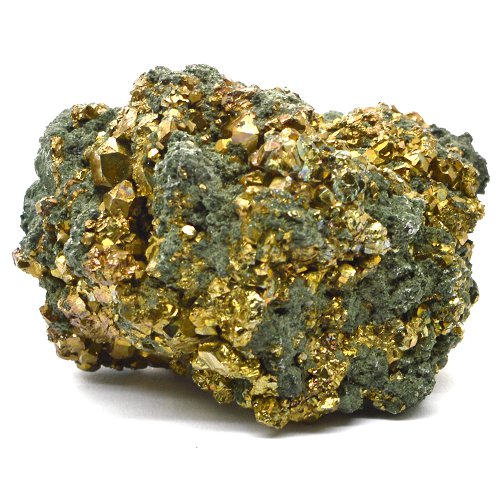 Pyrite crystals