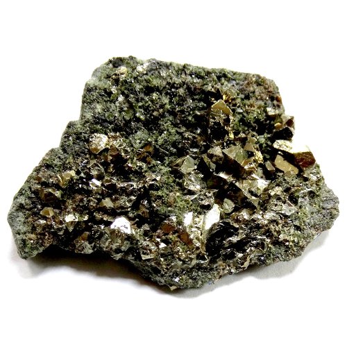 Pyrite crystals