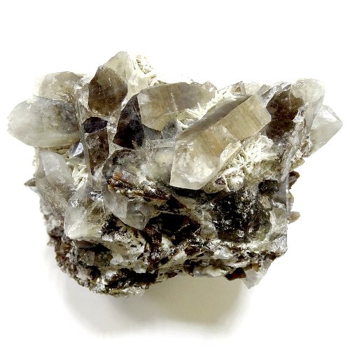 Axinite crystals