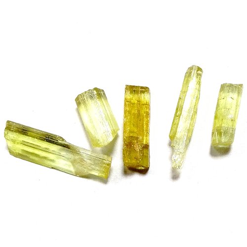 Heliodor crystals