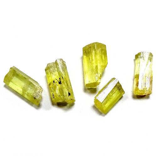 Heliodor crystals