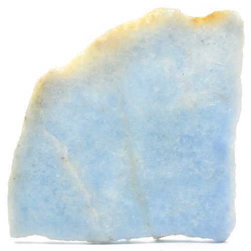 Blue calcite specimen