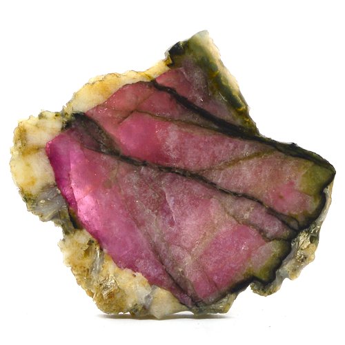 Tourmaline slice