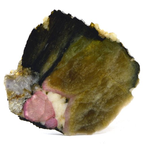 Tourmaline slice
