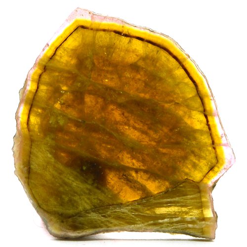 Tourmaline slice